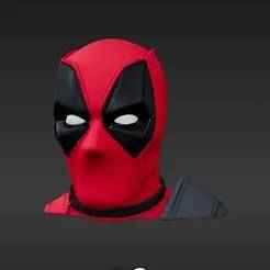 Wearable Comic Anti-Hero Mask with Full Fabric Texture