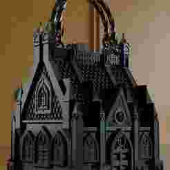 Wearable Gothic Cathedral Handbag