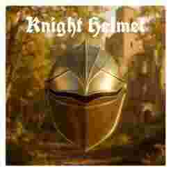 Wearable Medieval Knight Helmet