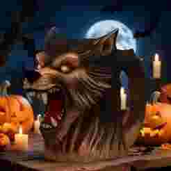 🎃 Werewolf mug for Halloween