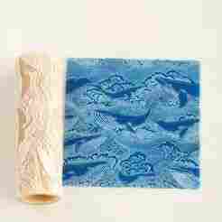 Whales and Waves Texture Roller no.1