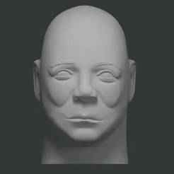 William Shatner (Captain Kirk) 3D Head - Michael Myers