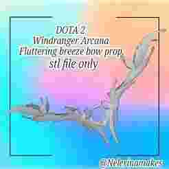 Windranger Arcana - Fluttering breeze bow DOTA2