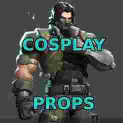 Winter Soldier, BUcky Barnes, Sebastian Stan, Default Costume Marvel Rivals Full armor, weapon Gun and props Cosplay Kit , kitbash  Gift holiday free