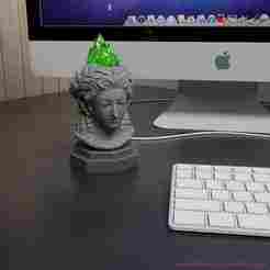 Witch Glintstone Crown elden ring bust