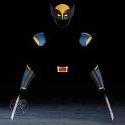 Wolverine DP3 Armor 3D Printer STL File