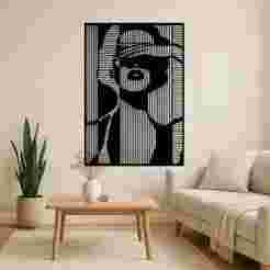 Woman Illusion - Wall Art Multicolor