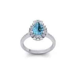 Women Engagement Ring 3d Model 4