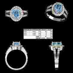Women’s Ring 3D Model – Customizable CAD Design for 3D Printing