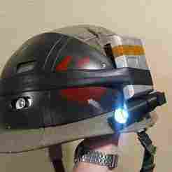 Working flashlight for Rogue One rebel helmet