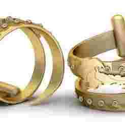 World Map Ring   3d printabnle model