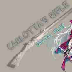 Wuthering Waves ( WUWA) Carlotta Rifle - Carlotta weapon for cosplay / prop weapon (STL digital file