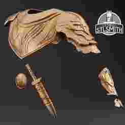 Wylder Armour Set Nightreign Life Size Prop STL