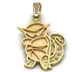 Yellow Jacket Wasp Pendant