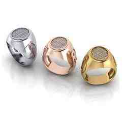 yin and yang signet jewelry ring pave setting
