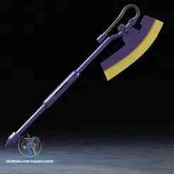 Zaku Heat Hawk Axe 3D Printer STL File