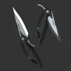 Zenless zone zero Evelyn Pocket Knife for 3dprint