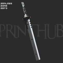 Zenless Zone Zero Soldier 11 Sword for cosplay
