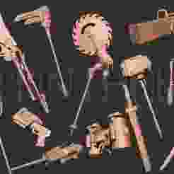 Zenless zone zero weapons 3D Model Collection for cosplay