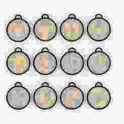 Zodiac Horoscope Sign pendant