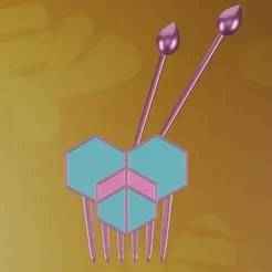 Zoe Bee Hair Comb - Miraculous