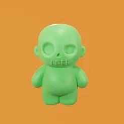 Zombi Chibi / Chibi Zombie (STL)