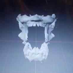 Zombie Jaw Face Mask, Extended Jaw