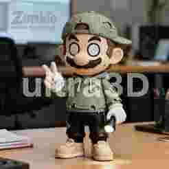 Zombie Mario Street Style Figure