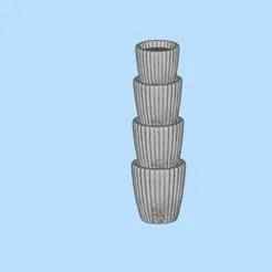 08Architecture Columns Special-shaped Packaging Columns Round Columns Decorative Columns Miniature Scenes