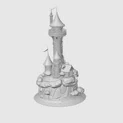 Cinderella's castle - material-saving
