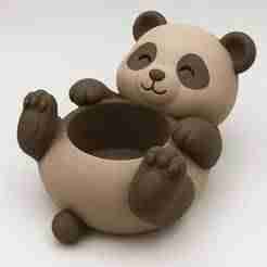 Cute Panda Planter Bowl