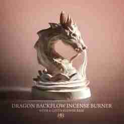 Dragon Lotus Incense Burner