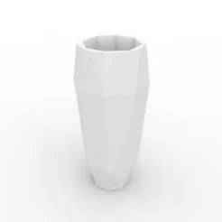 Geometric Minimal Vase 3D Printable Model