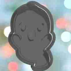 Halloween Ghost Cookie Cutter