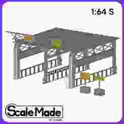 Industrial/port entrance - 1:64 S scale