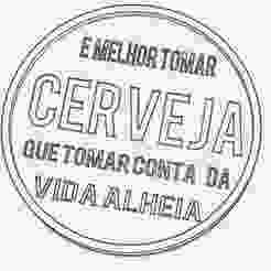 Porta copo personalizado com frase