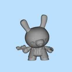 Rascal Bear building block figurine miniature scene digital model