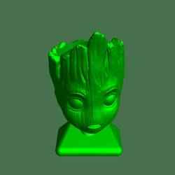baby groot planter