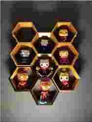 Funko Pops shelf
