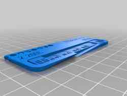 Özelleştirilmiş Filament Swatch'ım (Filament testi)
