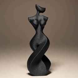 Abstract Woman Sculpture