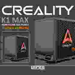 CREALITY K1max SIDE PANELS [CLOSED + SPOOL HOLDER]