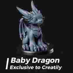 [ÖZEL]Baby Dragon-Creality Cloud c/o Printed Obsession