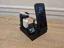 Fighter Jet Charging Dock - Phone, Watch, Earbuds