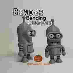 Bender Bending Rodríguez – Futurama DeskBuddy Figurine