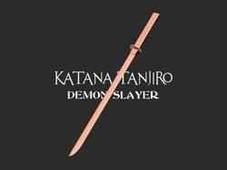 Katana tanjiro İblis avcısı - 3D baskı modeli