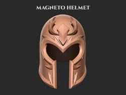 Magneto Kask 3D baskı modeli