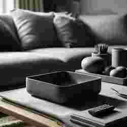 Minimalist Square Bowl – Elegant Design with Rounded Corners