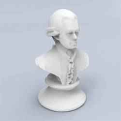 Mozart heykeli(Revopoint POP tarafından üretilmiştir)