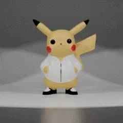 Sokak Kıyafetlerinde Pikachu